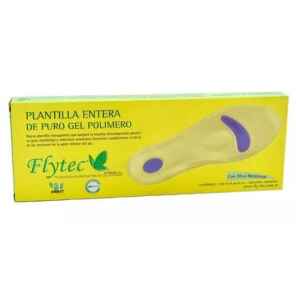 Plantilla para dolor de pie de gel Flytec, unisex, reduce la presión y alivia dolores.